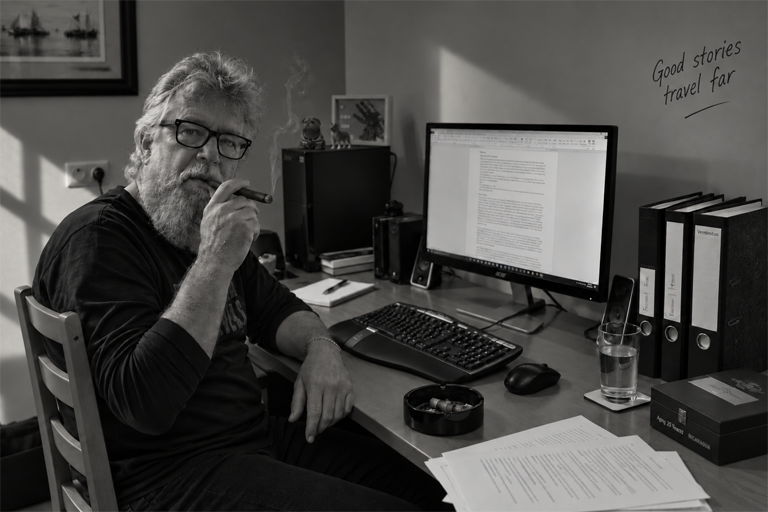 Rijk Ponte's workplace